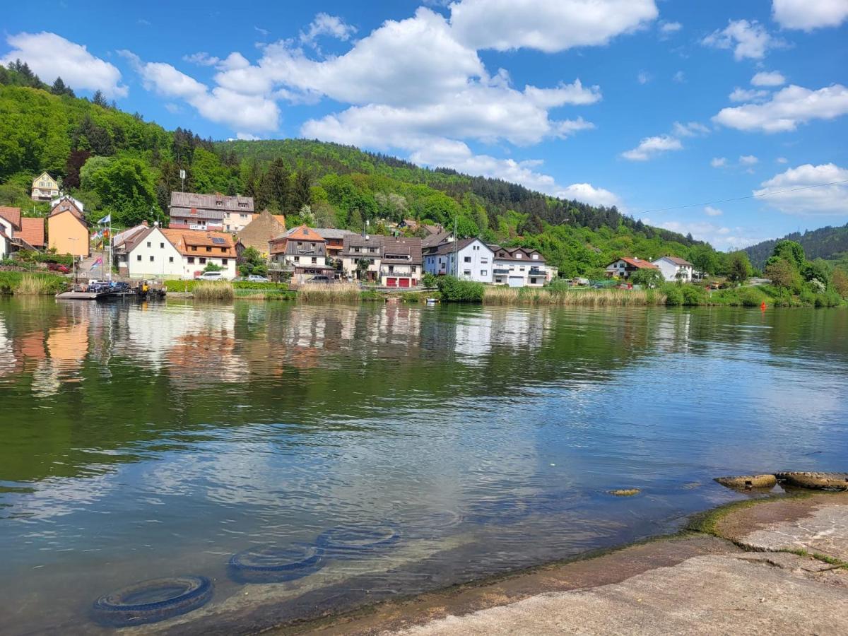 Fewo Am Neckarsteig Mit Anbindung An Heidelberg نيكارشتايناخ المظهر الخارجي الصورة
